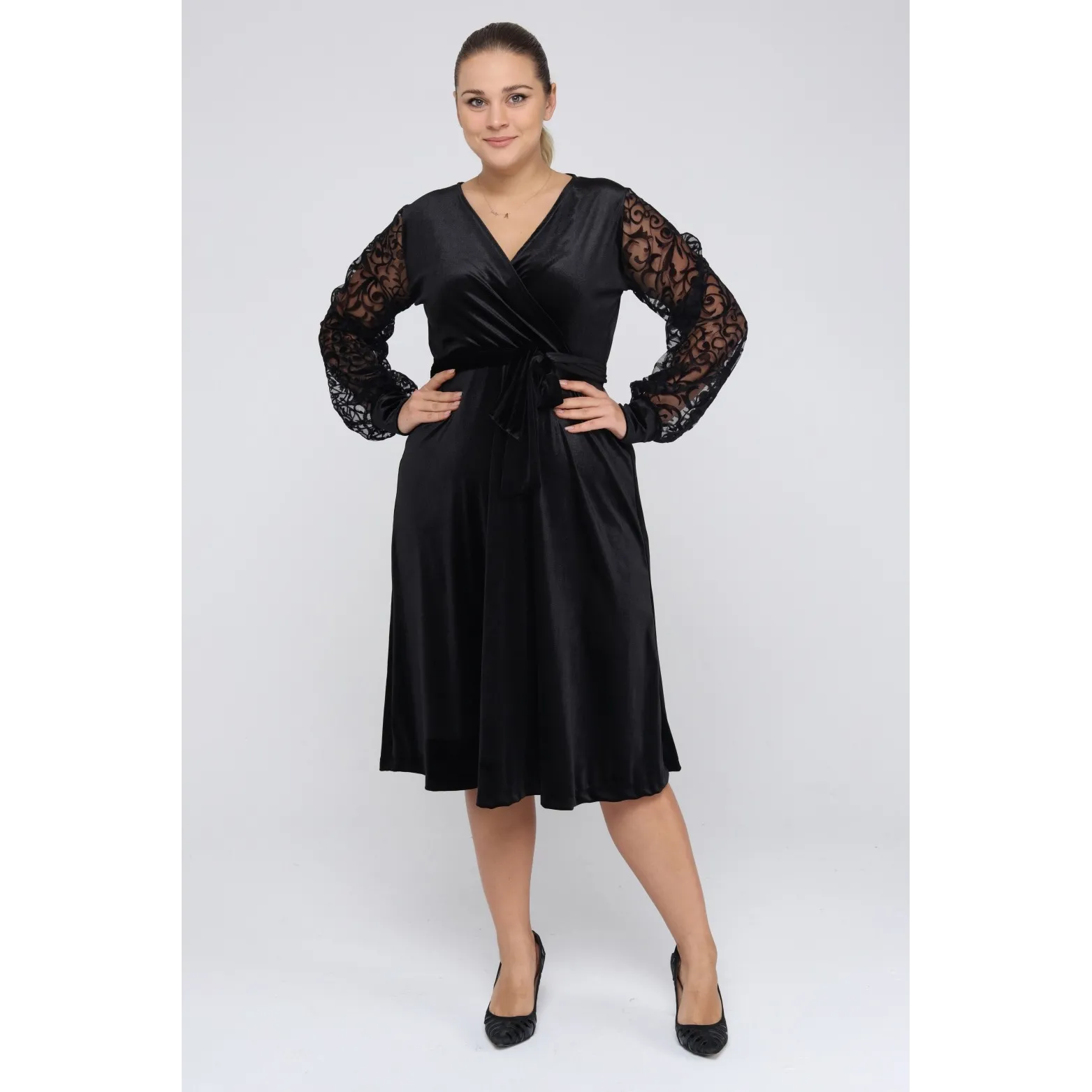 Rochie Eleganta din catifea